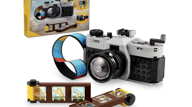 lego set sale retro camera